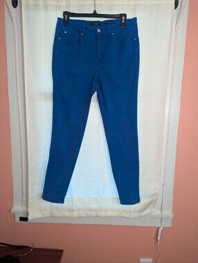 Charter Club Electric Blue Skinny Jeans